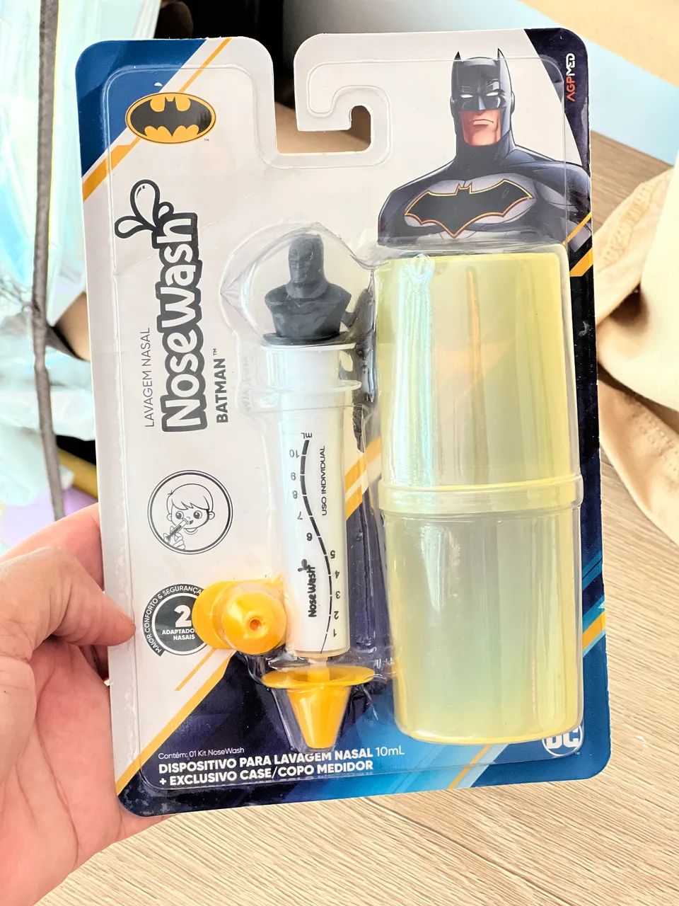Seringa para lavagem Nasal com Case - Foto 2