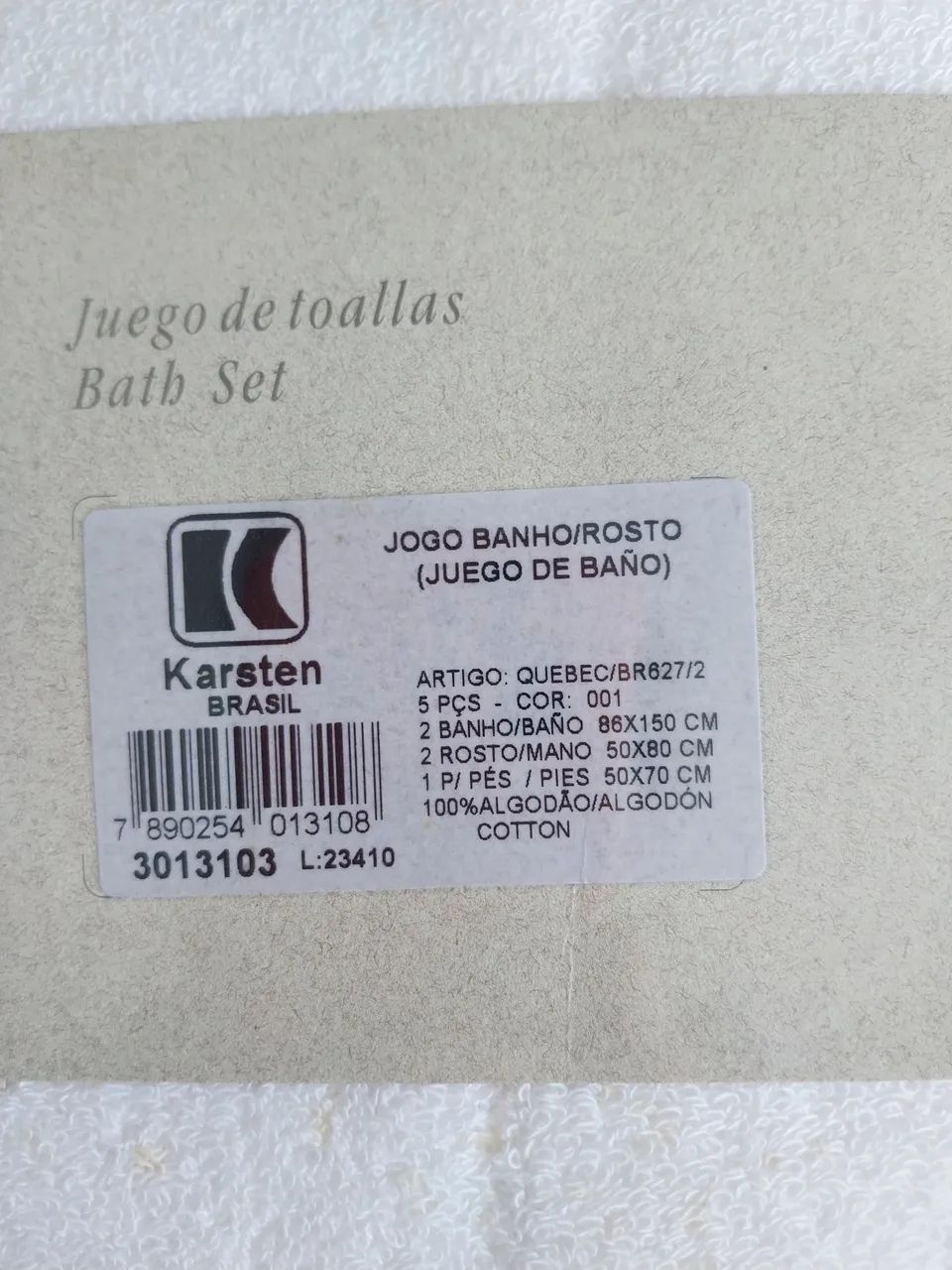 Jogo de banho karsten - Foto 3