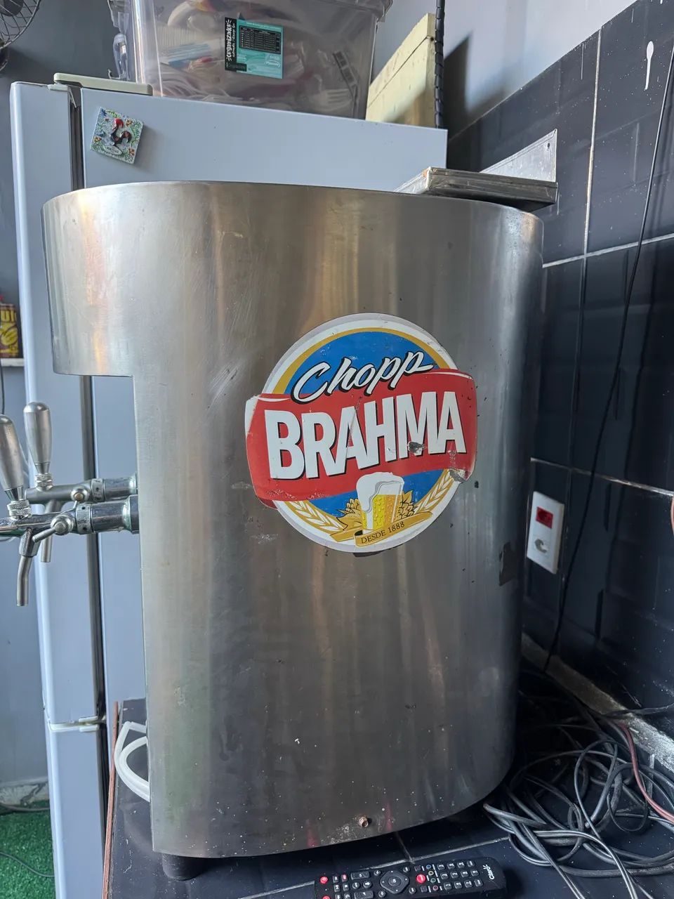 Chopeira Brahma 2 bicos  - Foto 2