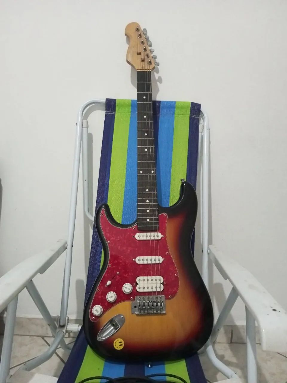 (não envio) Guitarra PHX Stratocaster HSS - Canhoto (Oportunidade/Desapego)