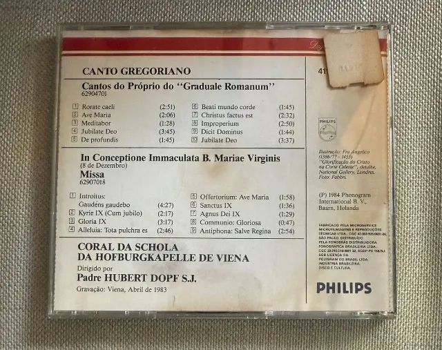 CD Canto Gregoriano, coral de viena - Foto 2
