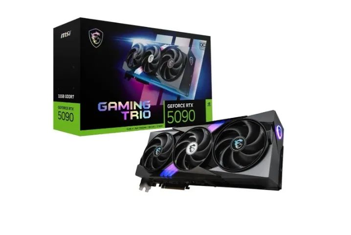 Placa de vídeo RTX 5090 OC MSI Gaming Trio
