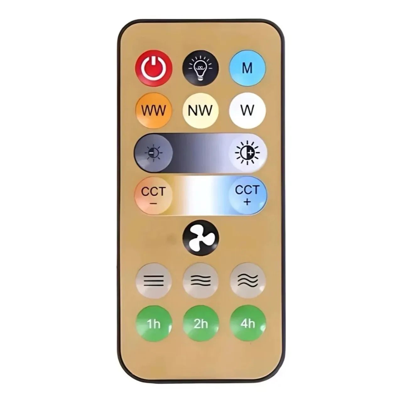 Controle para ventilador Led E27