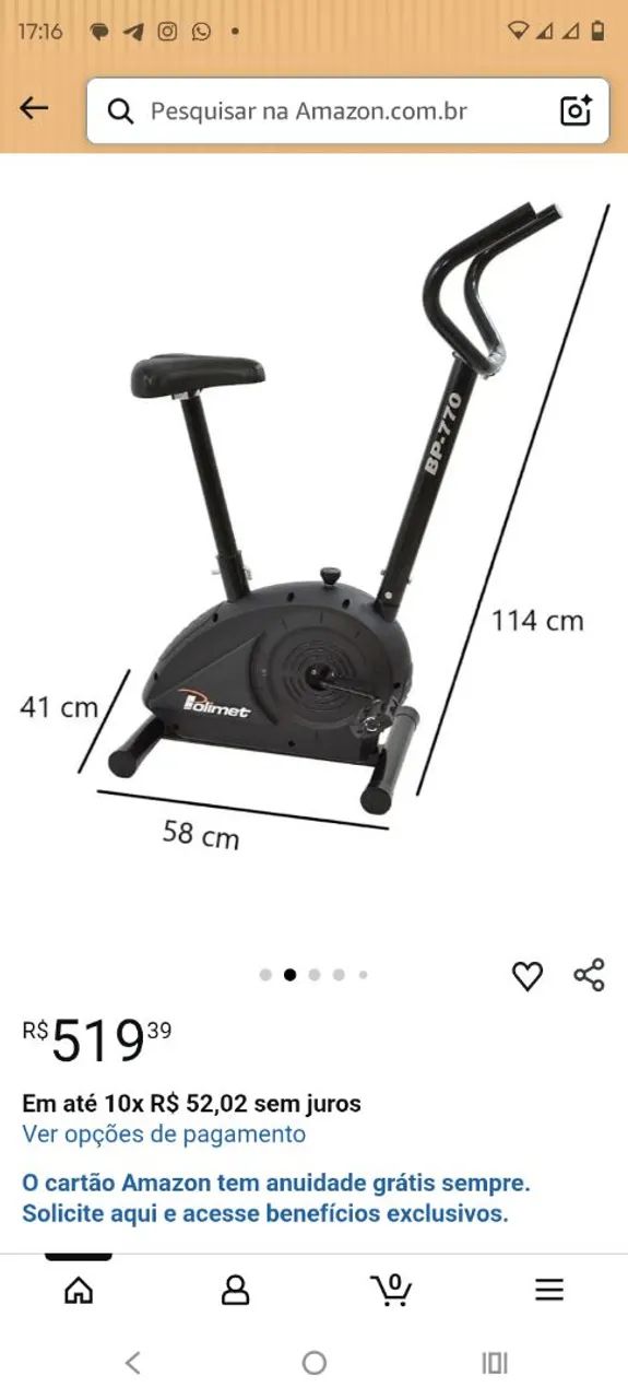 Bicicleta ergométrica  - Foto 3
