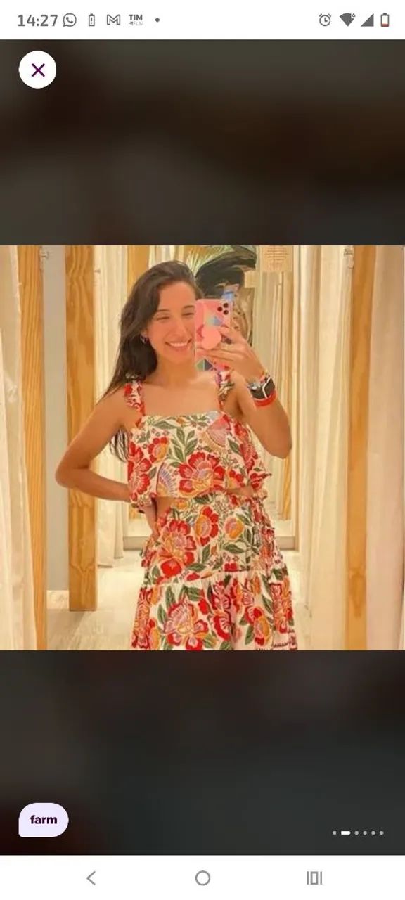Vestido  Farm GG - Foto 3