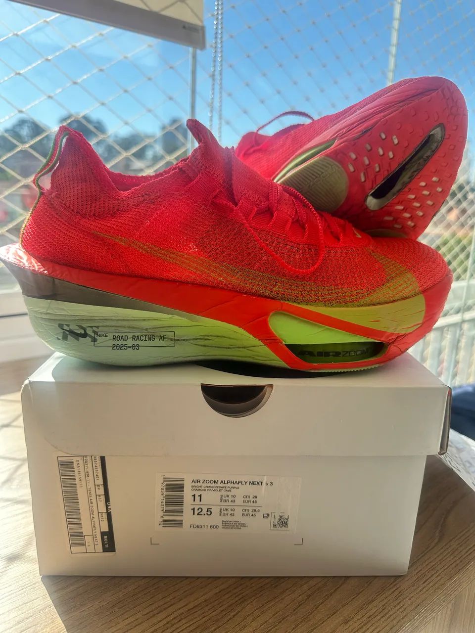 Nike Alphafly 3 Original US 11 / 43 - Apenas 84 km - Foto 4