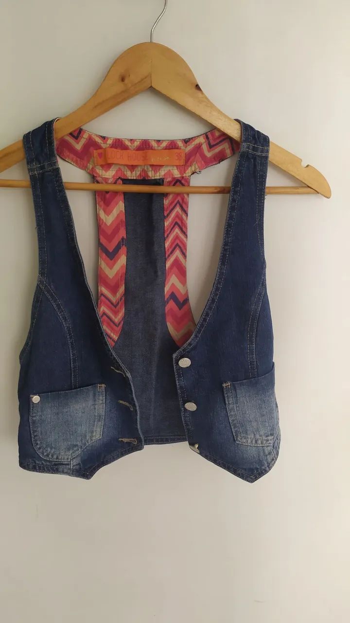 Colete jeans c&a Tam 38 - Foto 3