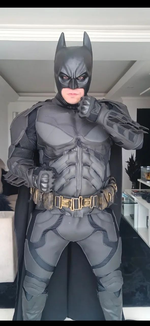 Traje cosplay  Batman luxo  - Foto 4