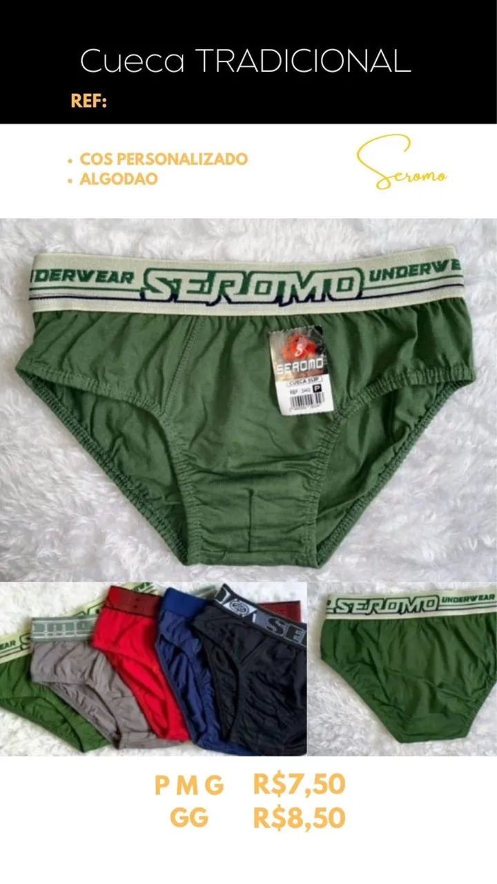 Cueca boxer e slip  - Foto 5
