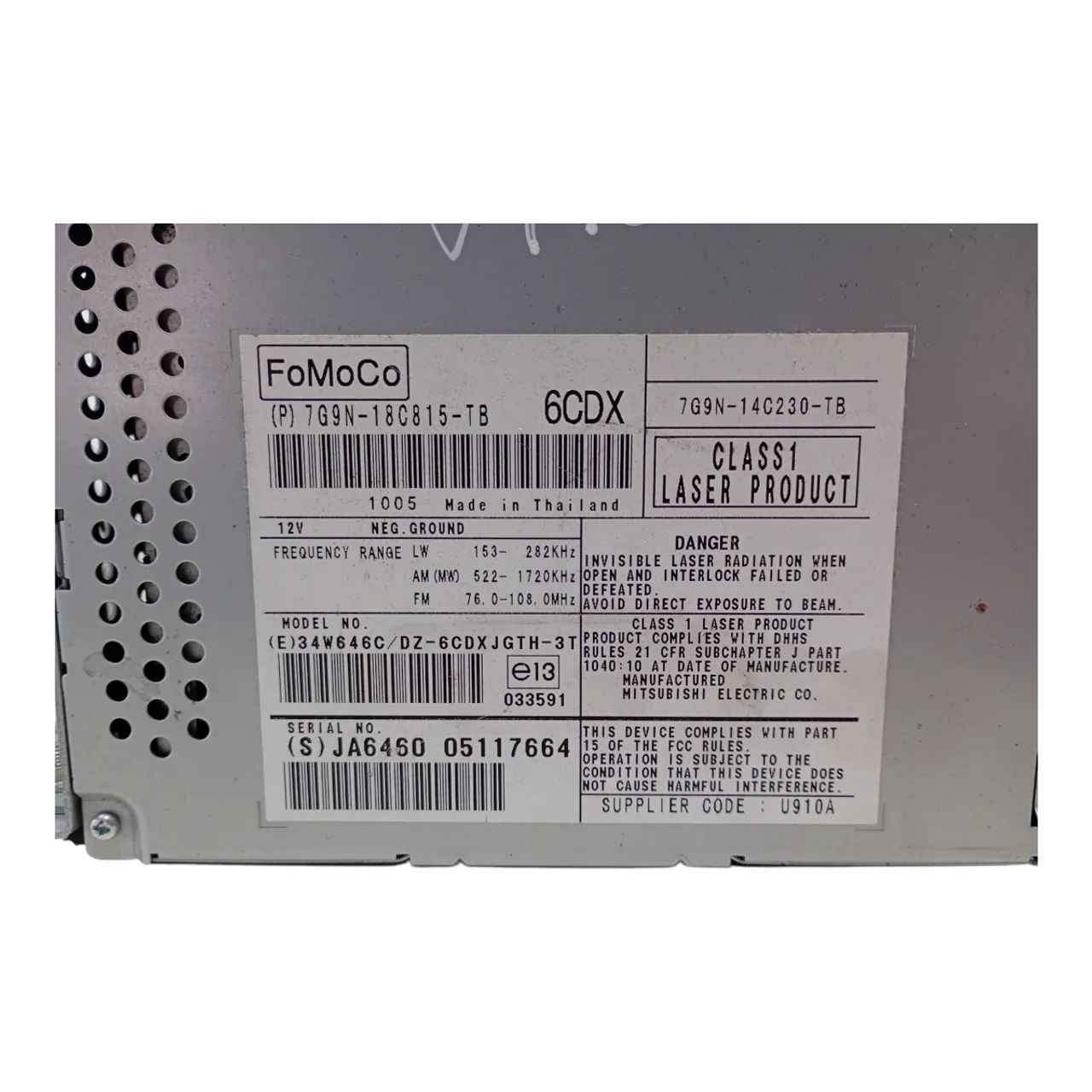Modulo Rádio Som Lr Freelander 2 2007 A 2013 - Foto 3