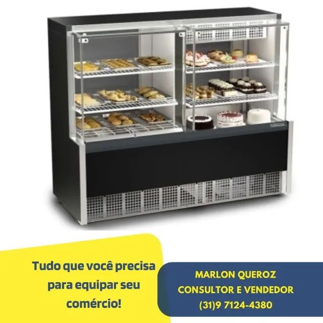 Balcão Refrigerado e Quente Gelopar 1,40M