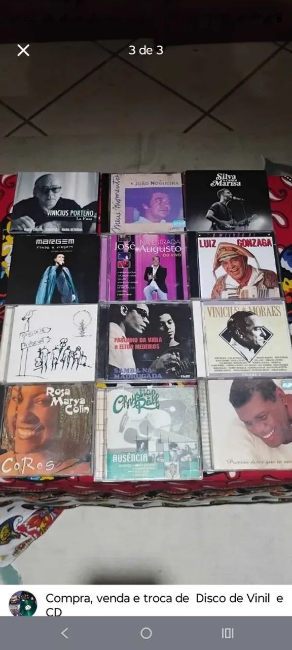 LOTE cds MPB