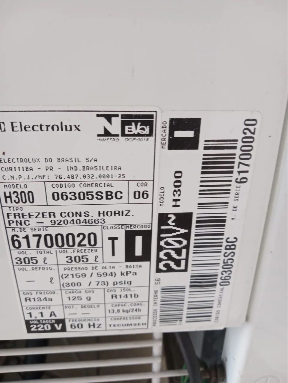 Freezer Electrolux H300 - Foto 4