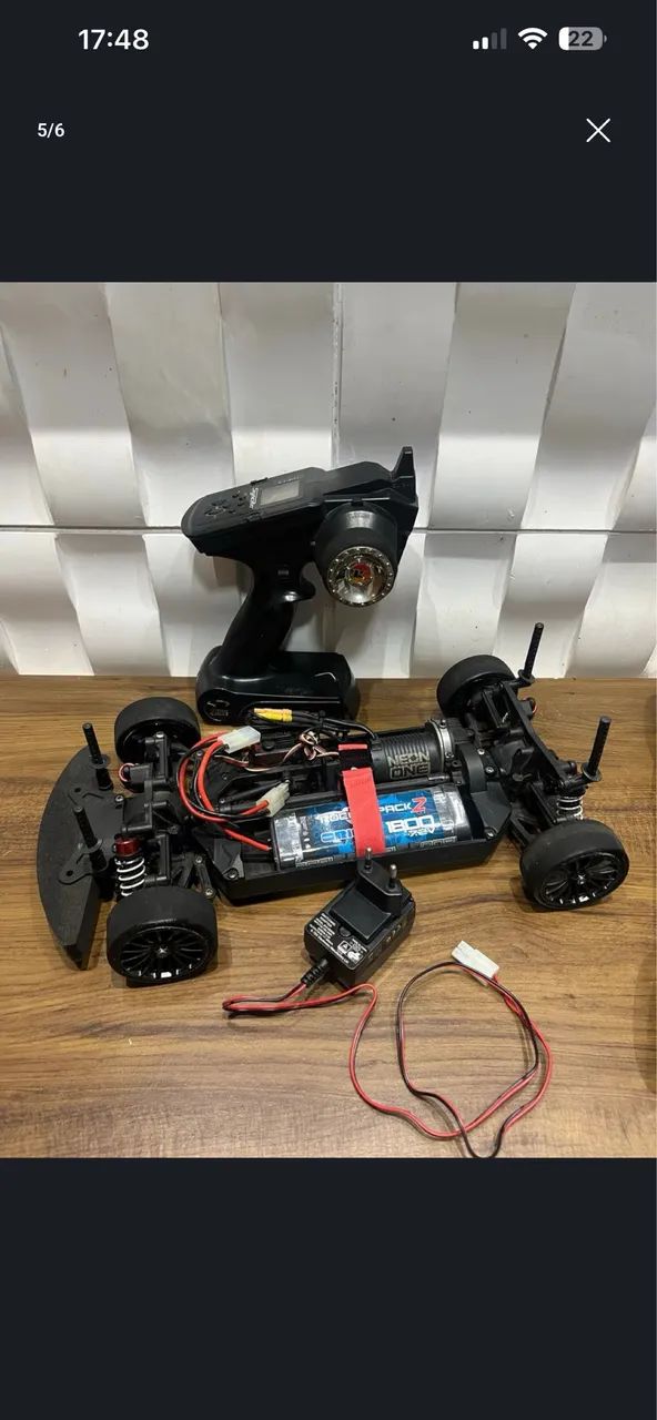 Kyosho fazer motor brushlles Automodelo  - Foto 2