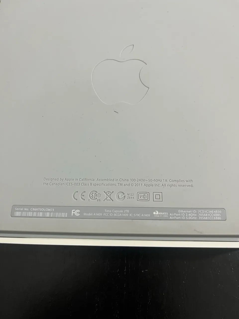 Apple Time Capsule 2Tb A1409 NAS - Foto 3