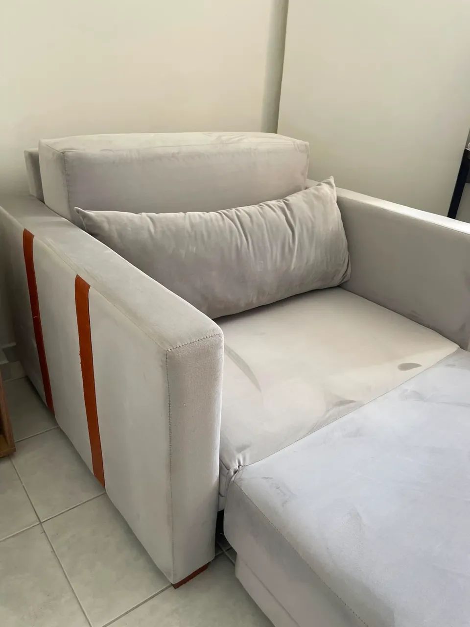 Poltrona cama um lugar muito confortável  - Foto 5