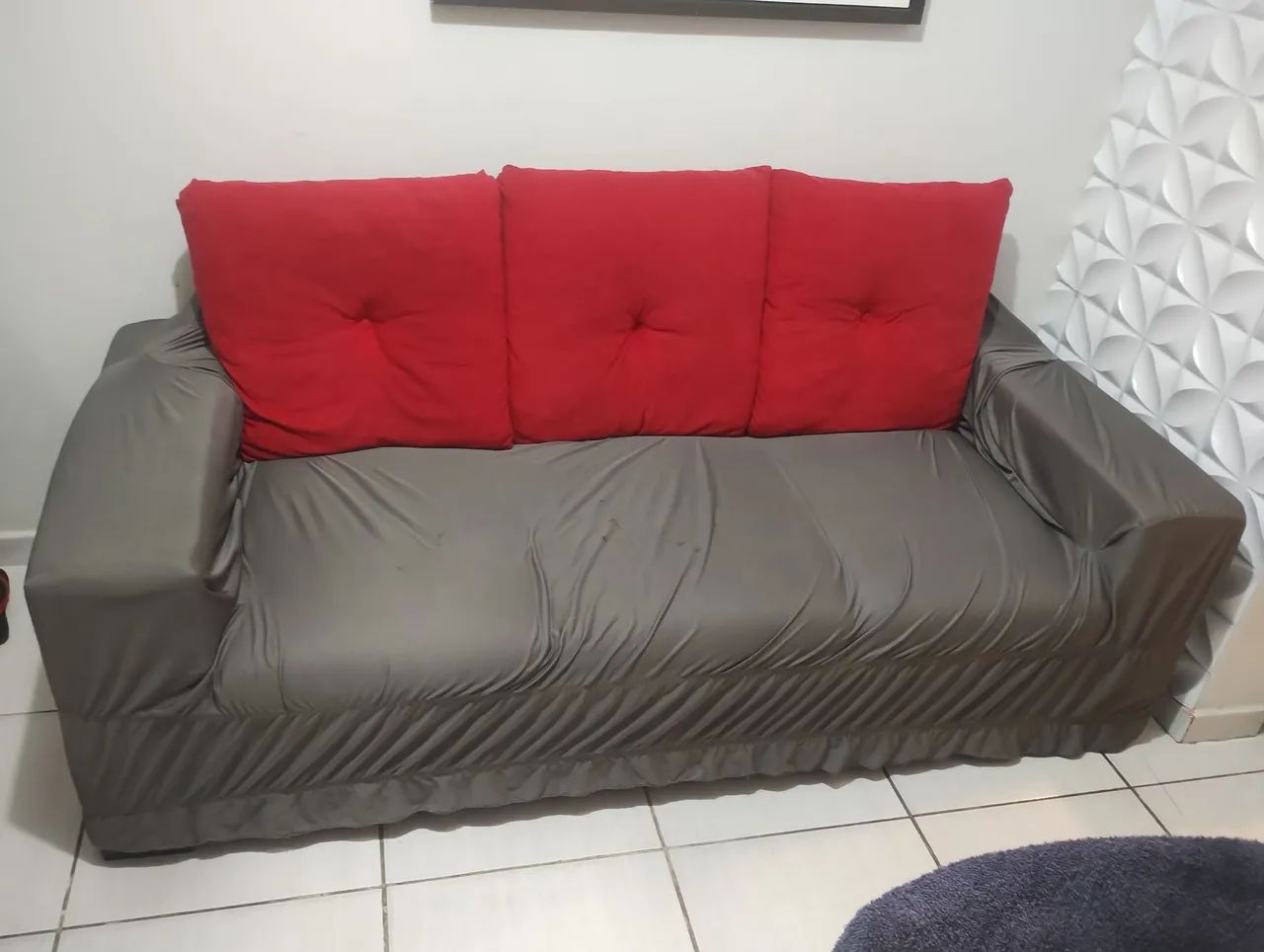 Sofá 2 e 3 lugares R$150,00 - Foto 2