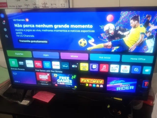 Smartv LG 32 Polegadas Seminova 6 meses de uso - Foto 3