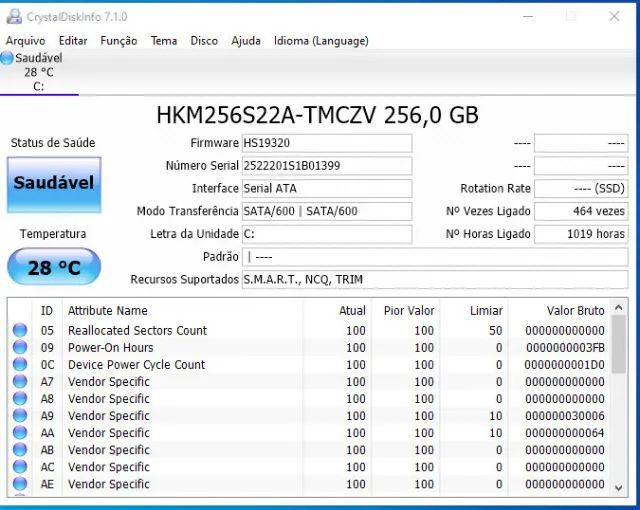 SSD 256 GB SATA (para computadores e notebooks) - Foto 4