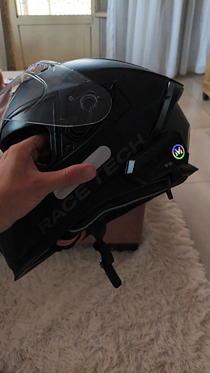 Capacete Race Tech - Foto 5