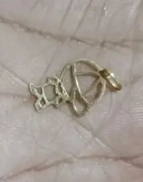 PINGENTE OURO MENINO 