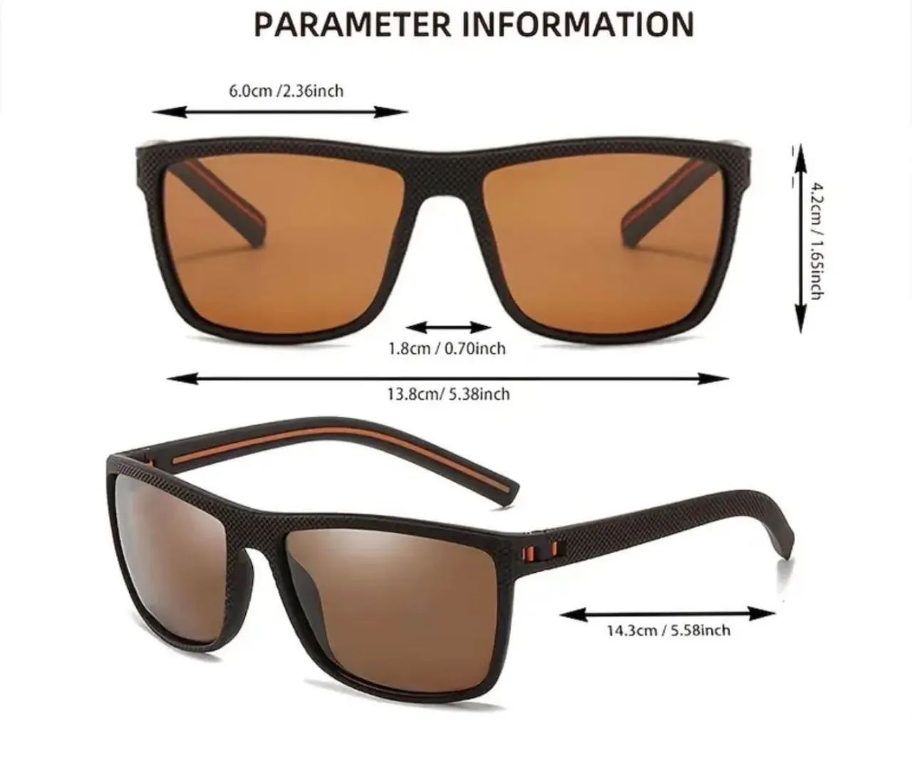 Óculos de Sol Masculino - Estilo Moderno - Foto 4