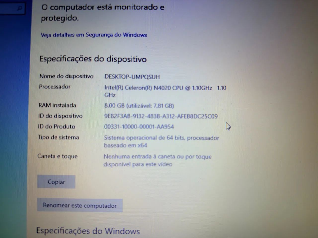 Notebook Ideapad s145 com 8gb ram + SSD - Foto 4
