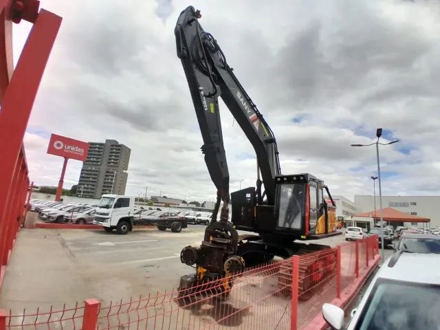 ESCAVADEIRA HARVESTER ESTEIRA SANY SY215F 21T 21/21 HORÍMETRO 14.714 - Foto 6