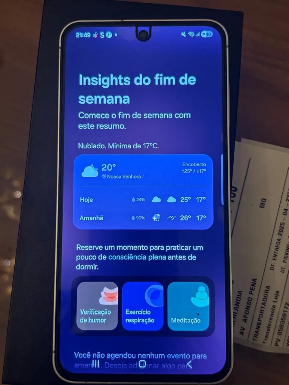 Samsung galaxy FE 128 gb - Foto 2