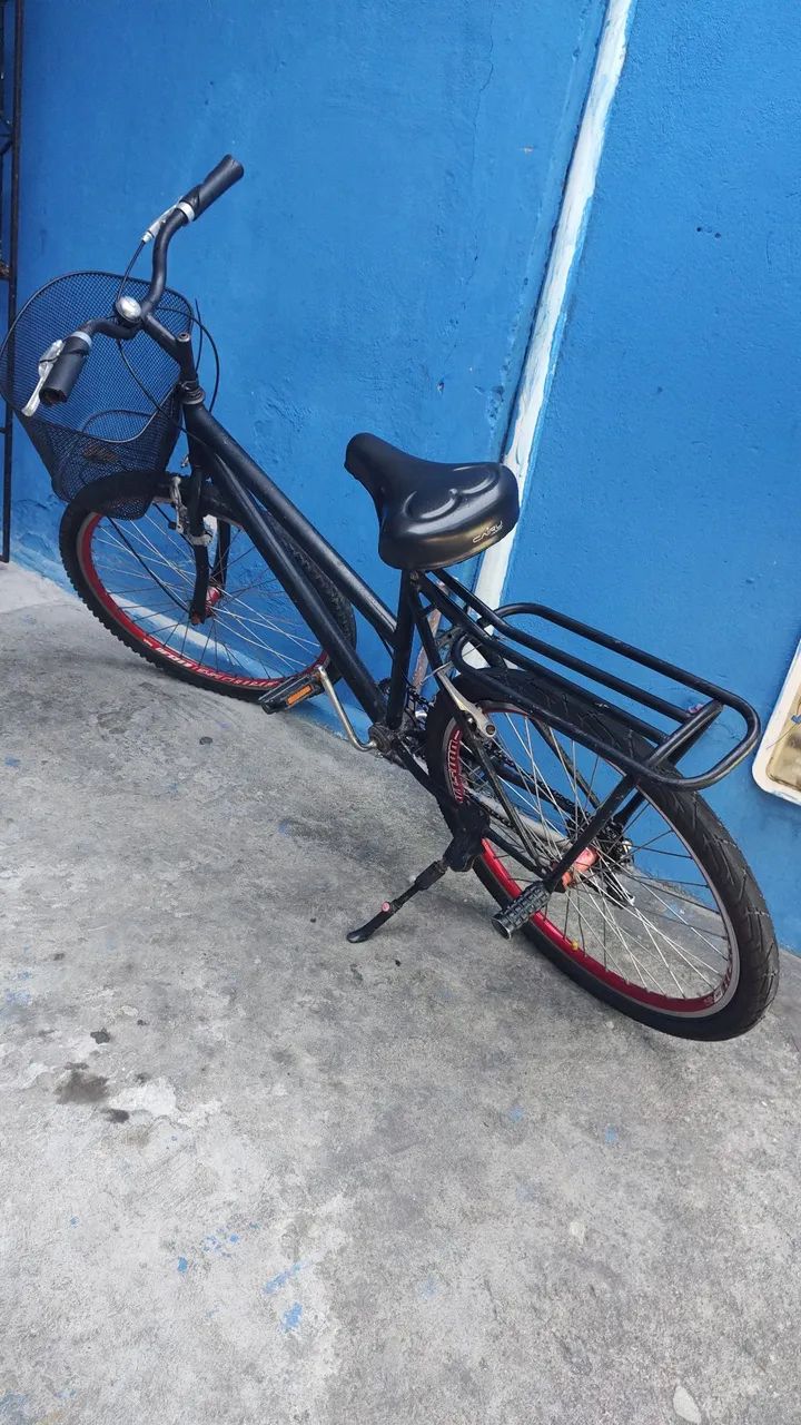 Bicicleta Aro 26 com Cestinha e Garupa - Montese (Só essa semana!!) - Foto 4