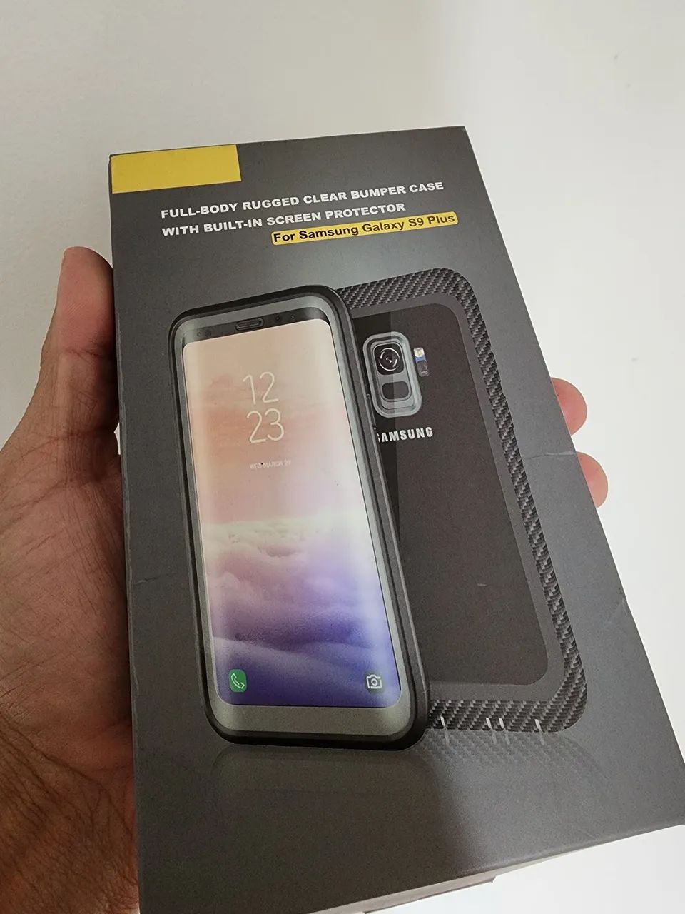 Capa galaxy s9 plus 360 película imbuída - Foto 3