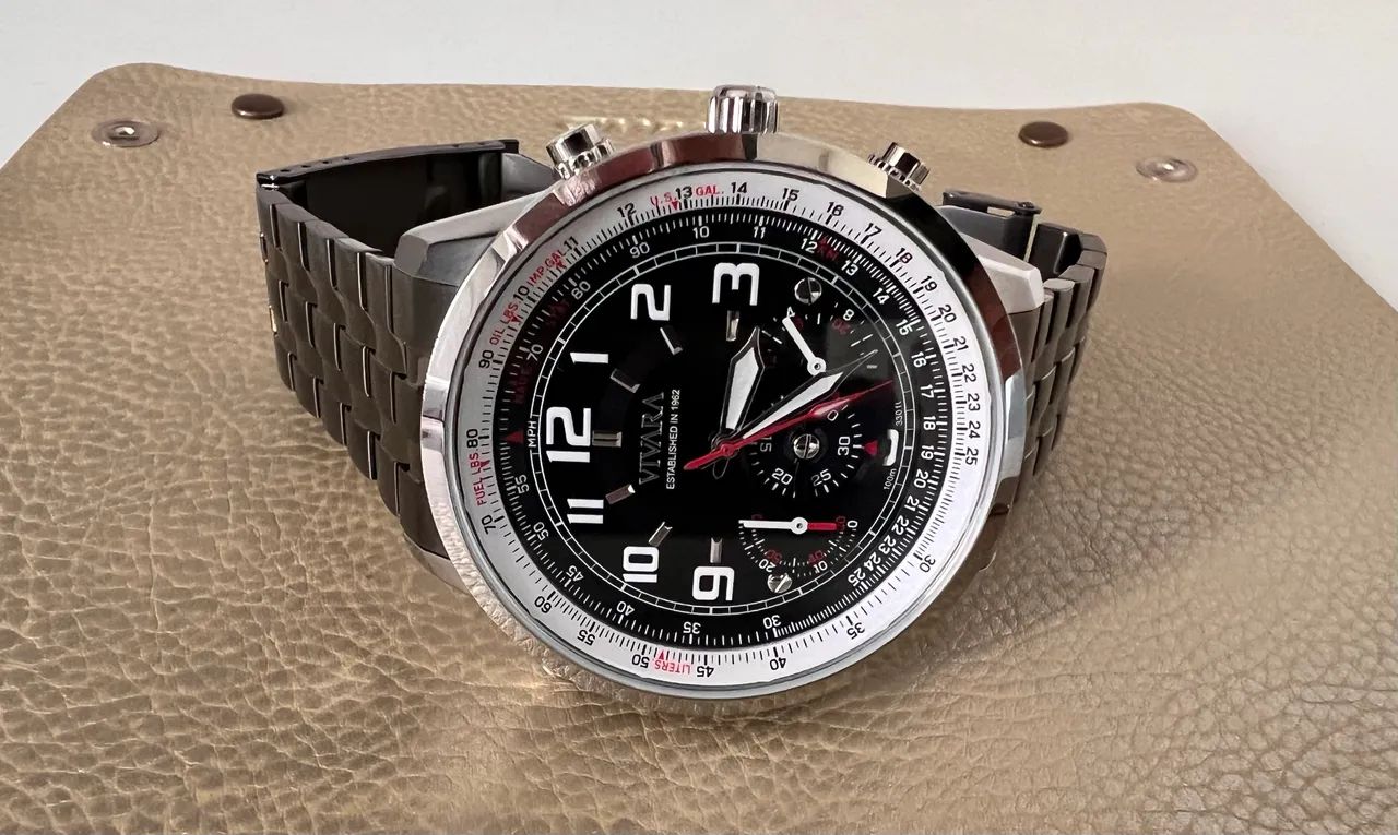 Relógio Vivara Cronógrafo Black Dial - Foto 4