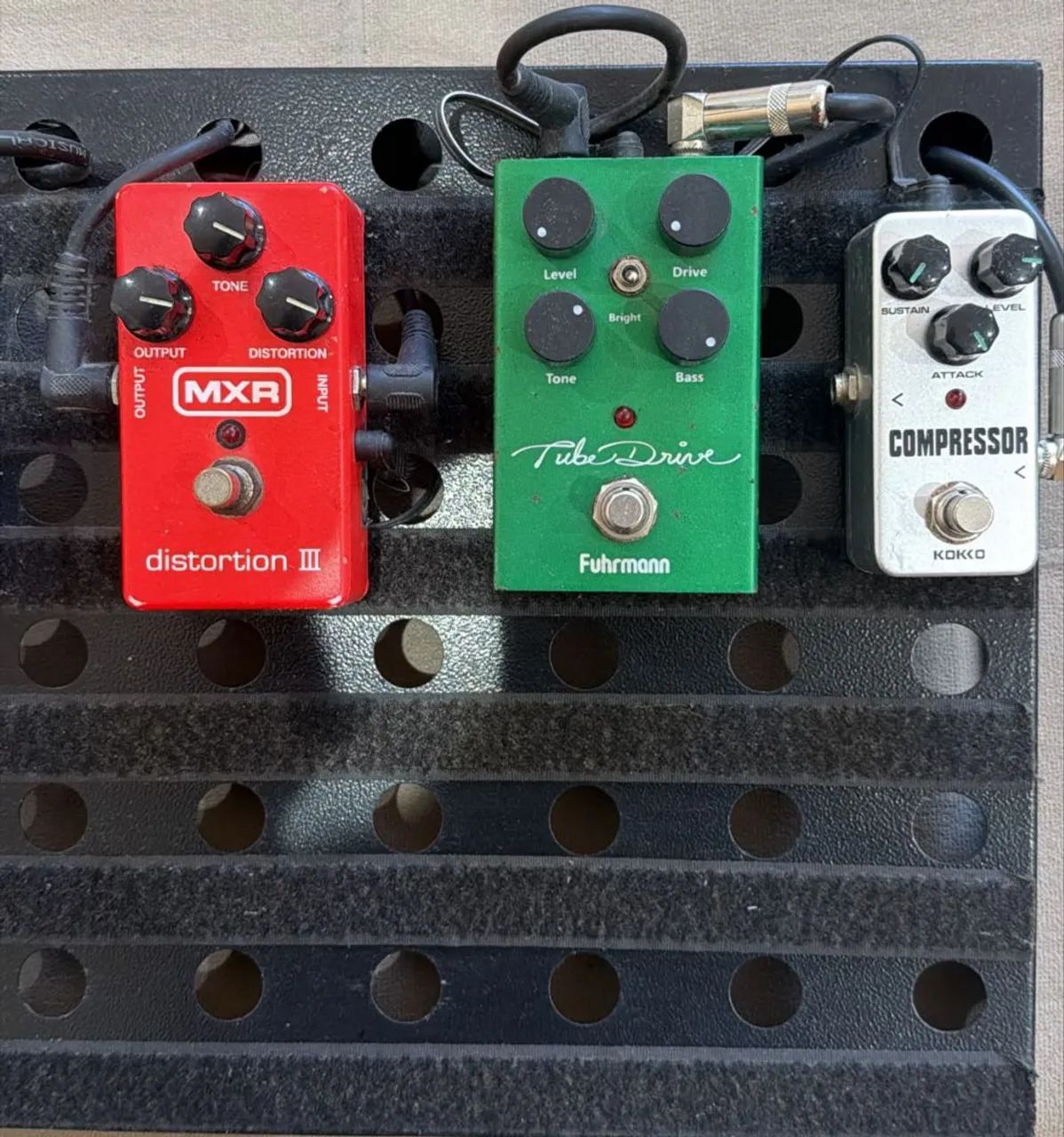 Pedalboard com 5 pedais profissionais - Foto 3