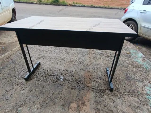 MESA RETA SEM GAVETA 150X60 ENTREGAMOS COM FRETE