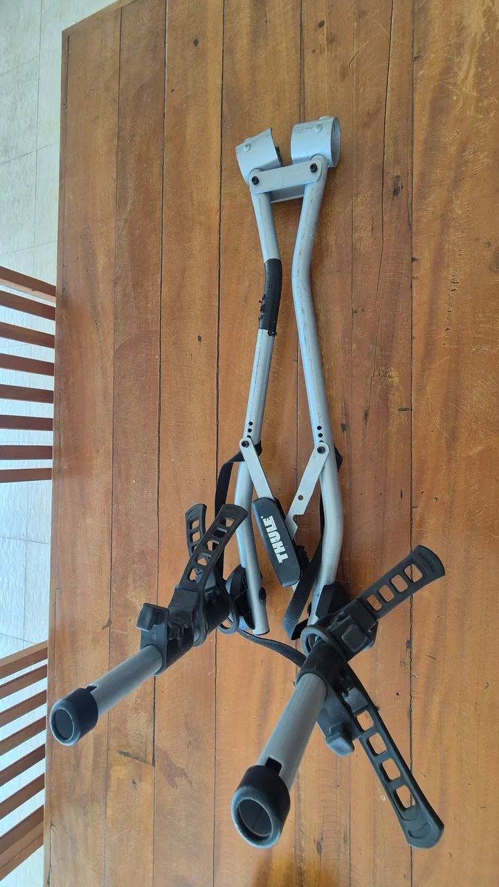 Suporte Thule para duas bikes com régua  - Foto 2