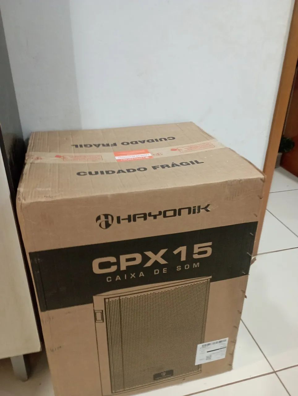 Caixa de som profissional cpx15a