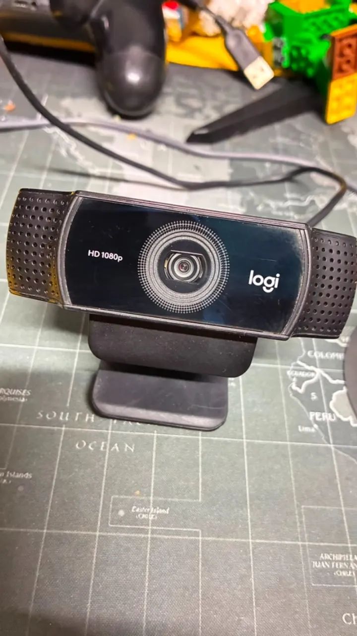 Webcam Logitech C920 HD 1080p - Original e Impecável - Foto 3