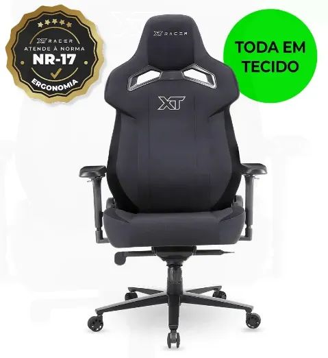 cadeira gamer xt racer modelo robust (tamanho maior) - Foto 5