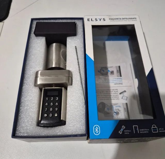 Maçaneta Digital Bluetooth Com Senha elsys Esf-bm300s - Foto 2