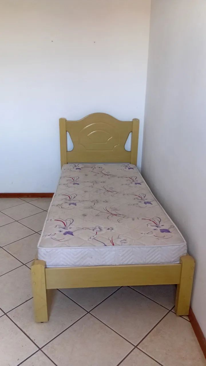 Cama e colchão de solteiro  - Foto 4
