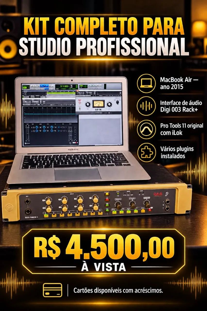 KIT COMPLETO PARA STUDIO