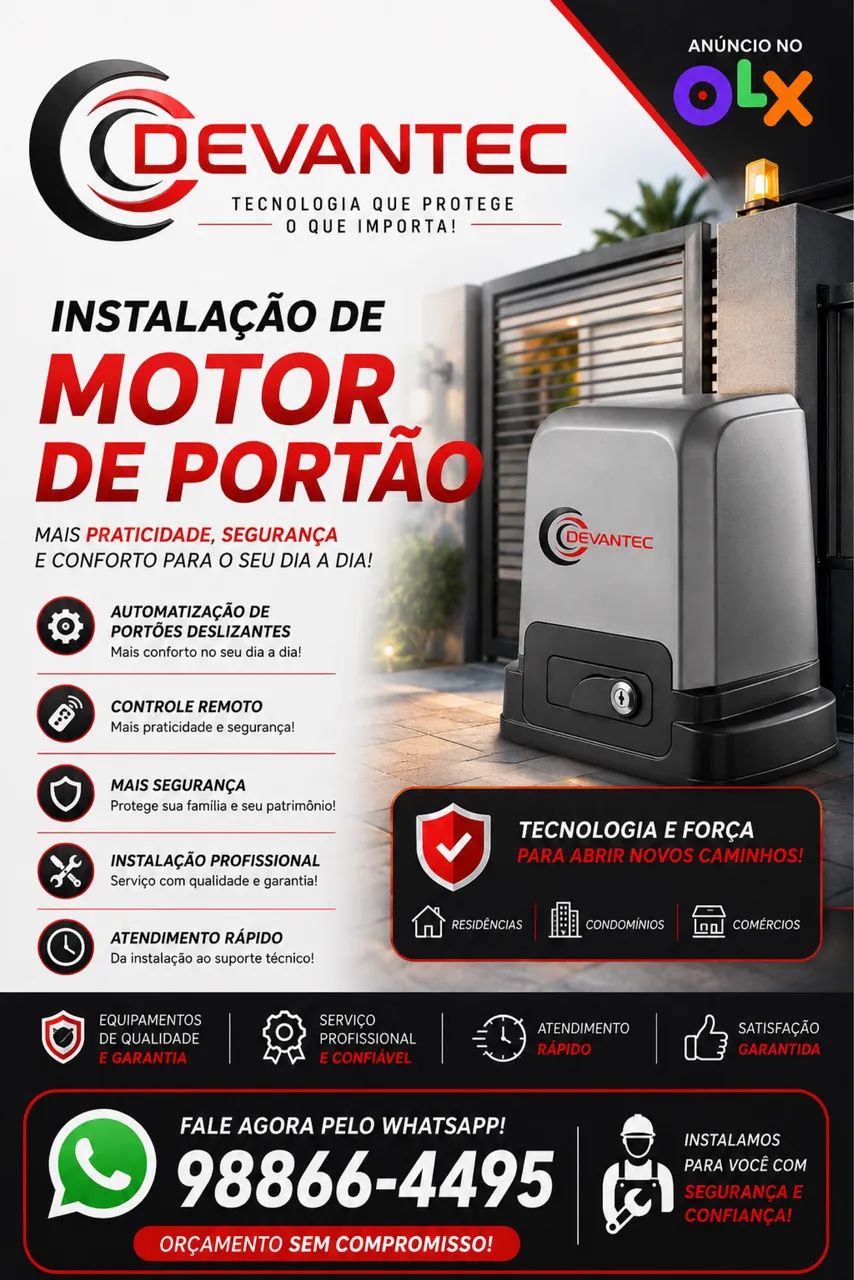 Instalação de Motor para Portão | Automatize seu Portão com a DEVANTEC