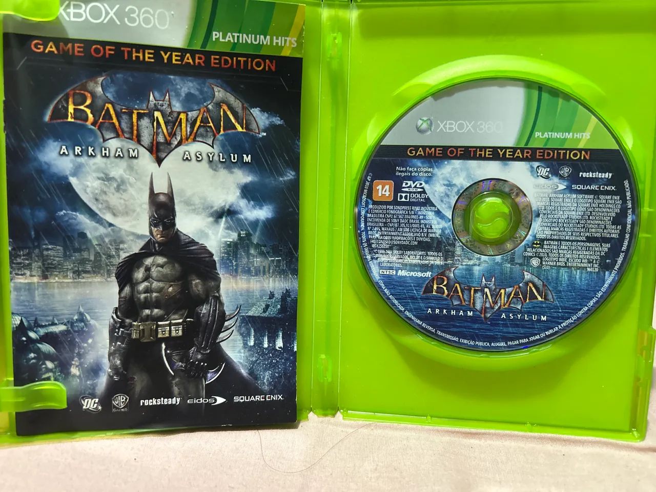 Batman: Arkham Asylum - Xbox 360 PLATINUM HITS (Original) - Foto 2