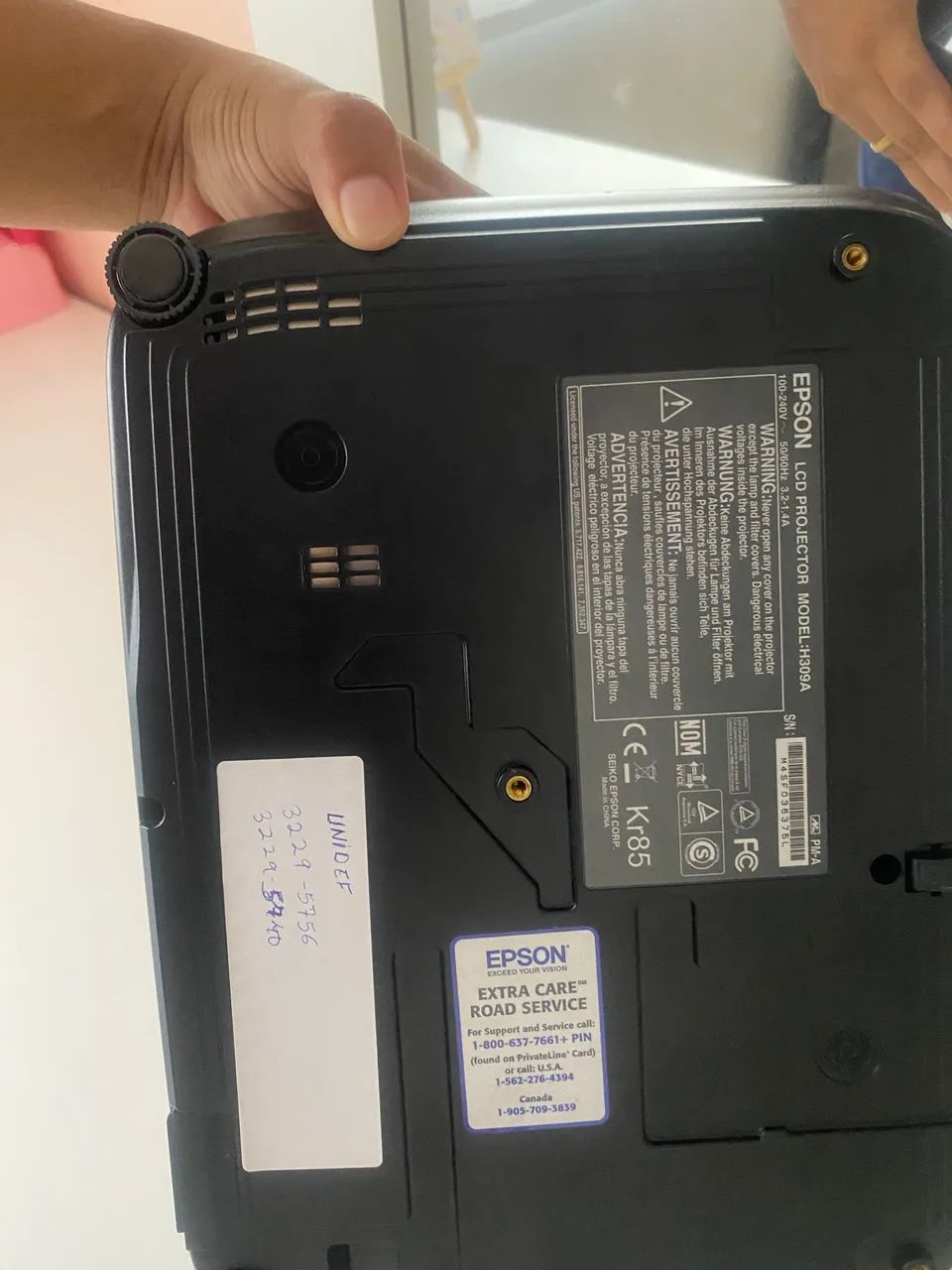 Projetor Epson PowerLite S8+ à venda! Projetor multimídia Epson, modelo PowerLite  - Foto 3