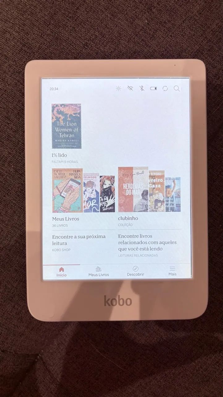 E-reader Kobo Clara Colour 16gb Pack Com Capa - Foto 3