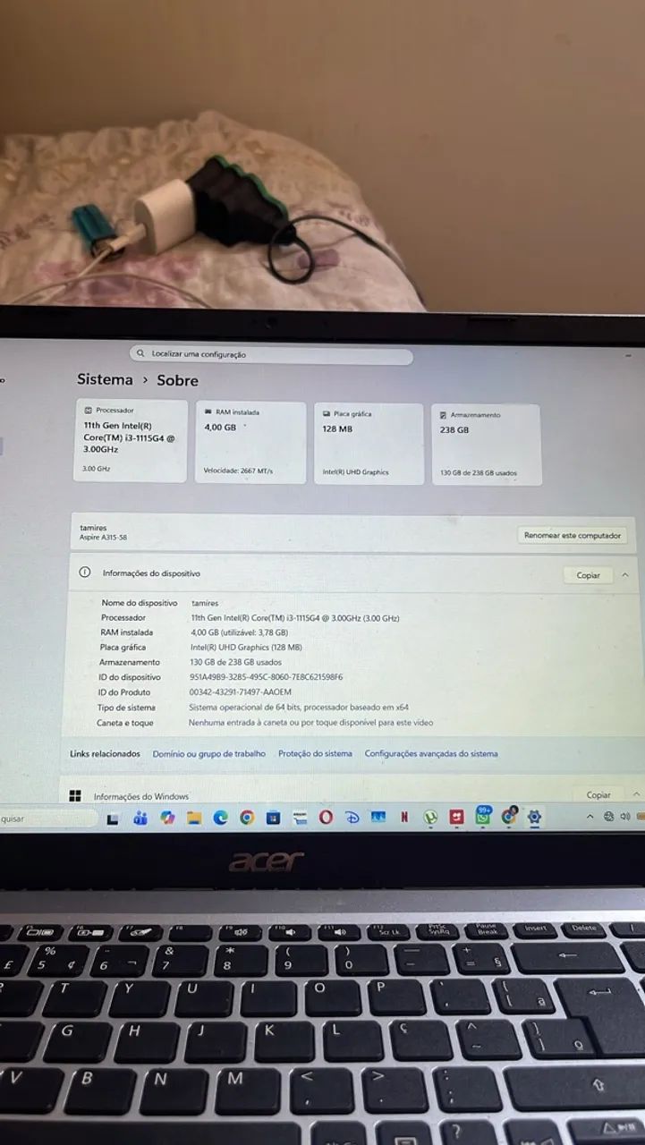 Notebook ACER CORE 3i - Foto 3