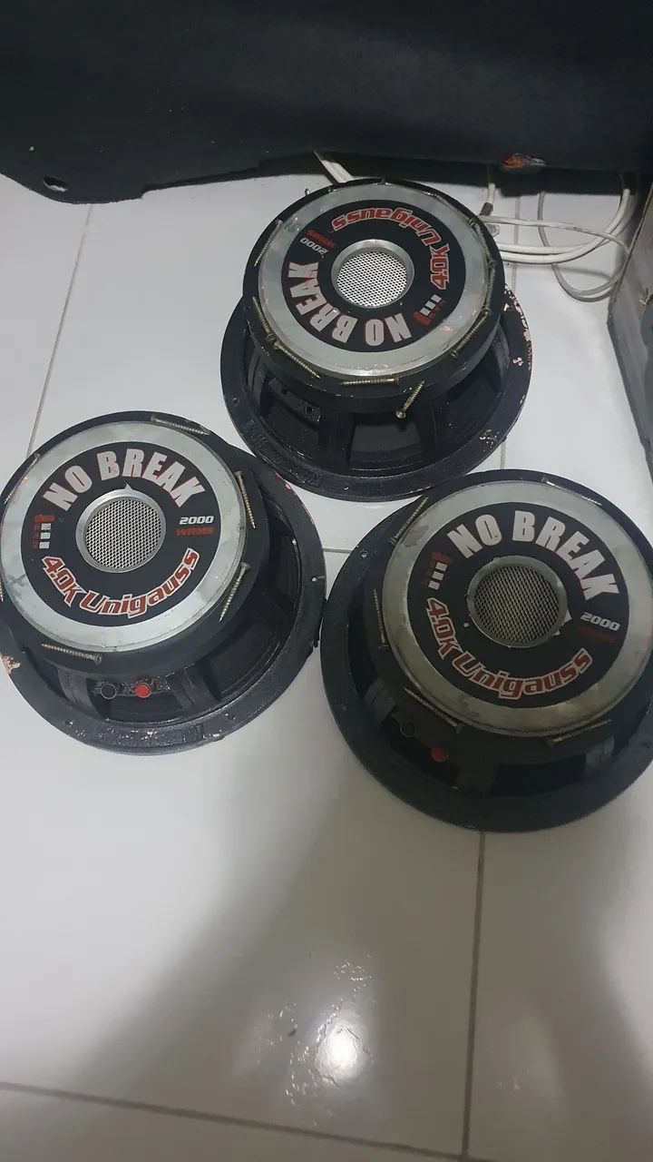 Alto falante Woofer de 12 polegadas 2000 rms 8 ohms - Foto 4