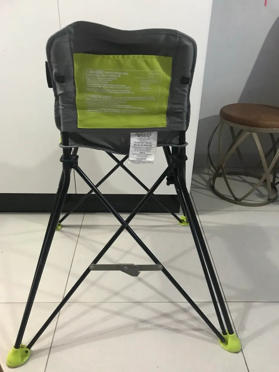 Cadeira alimentação infantil dobrável  - Foto 5