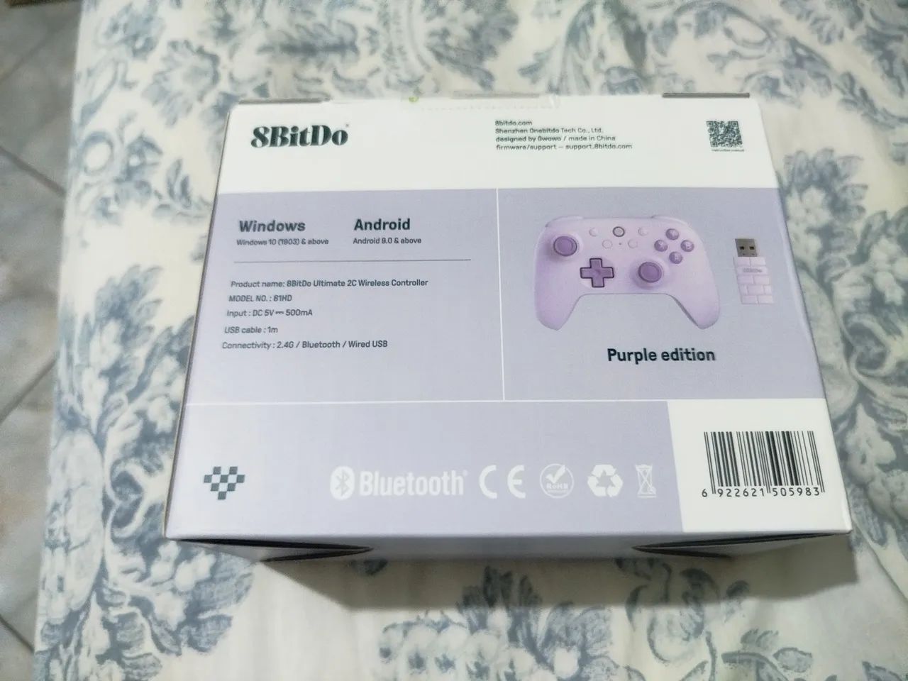 Controle 8bitdo ultimate 2c bluetooth - Foto 2