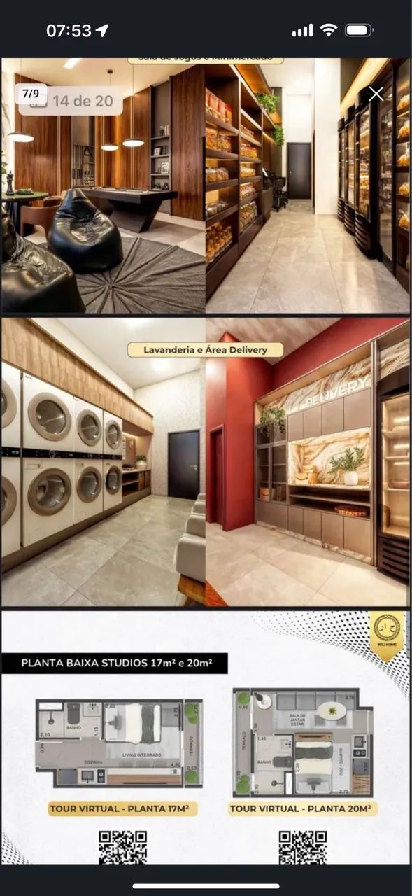 ? RAJ HOME II STUDIO & PAES ? Kitnets lindas e modernas de 17 a 40m² ?  - Foto 4